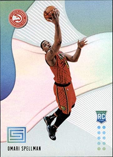 2018-19 Panini Állapota 141 Omari Spellman RC Újonc Atlanta Hawks NBA Kosárlabda Trading Card