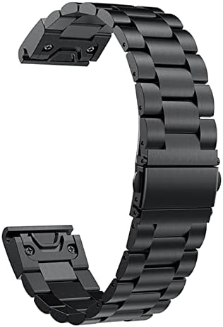 DYIZU Rozsdamentes Acél 26mm 22mm gyorskioldó Watchband Wriststrap A Garmin Fenix 6 6X 5X Pro 5 + 3 HR Nézni Easyfit