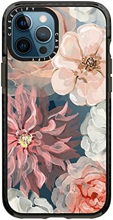 Casetify Hatása az iPhone számára, 12 Pro Max - Elég Blush - Világos Fekete