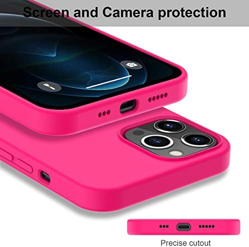 DEENAKIN iPhone 12 Pro Max Esetében Képernyő Védő,Puha, Rugalmas Szilikon Gél Gumi Lökhárító Borító,Vékony Ütésálló