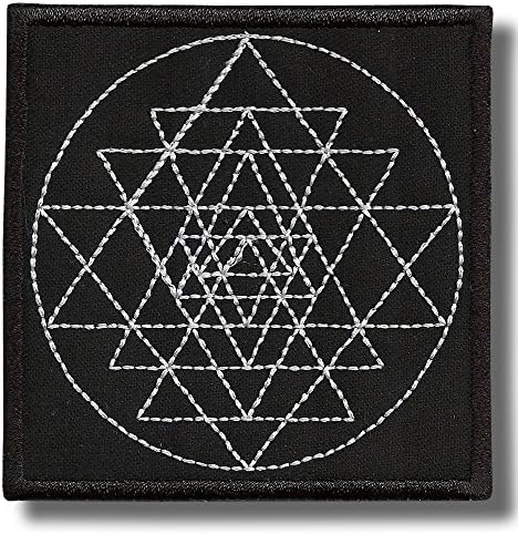 Szent Geometria - Hímzett Patch 8 x 8 cm