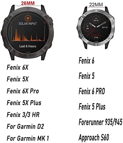 CEKGDB 22mm Watchband A Garmin Forerunner 945 935 Fenix 5 5Plus Fenix 6 Pro Szilikon Intelligens Karóra Zenekar gyorskioldó