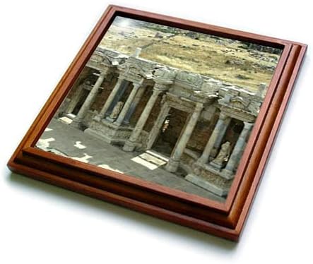 3dRose Görög-Római Színház Dekorációk, Hierapolis - Trivets (trv-364760-1)
