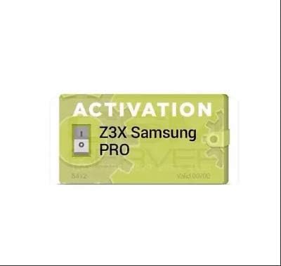 Aktiválás Samsung Z3X Eszköz Pro Aktiválás z3x Pro Doboz