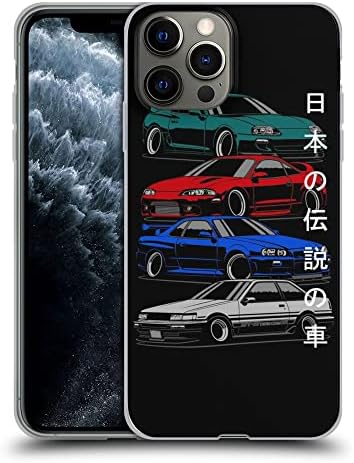 wogehote Telefon Esetében JDM Legénység Rx7 Skyline GTR Supra Kompatibilis az iPhone 12 Pro Max Sokk Anti Felszívódását