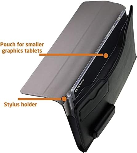 Broonel Bőr Grafika Tablet Tok tartó - Kompatibilis HUION A4 LED Pad