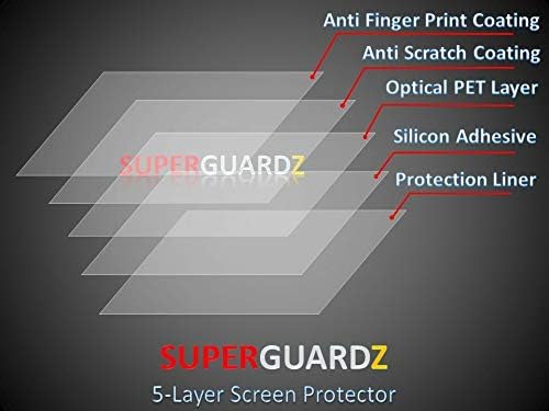 [3-Pack] a Samsung Galaxy Tab A8 10.5 (2021) képernyővédő fólia - SuperGuardZ, csillogásmentes, Matt, Anti-Ujjlenyomat,