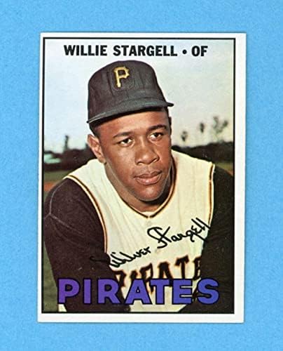 1967 Topps 140 Willie Stargeltől Pittsburgh Pirates Baseball Kártya Volt/Mt - NM-o/c - Asztalon Baseball Kártyák