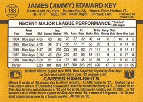 1989 Donruss 188 Jimmy Kulcs