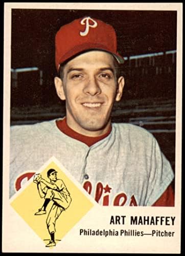 1963 Fleer 54 Művészeti Mahaffey Philadelphia Phillies (Baseball Kártya) NM Phillies
