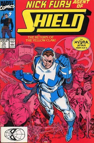 Nick Fury, Ügynök, az S. H. I. E. L. D. (3. Sorozat) 13 VF/NM ; Marvel képregény | Sárga Karom