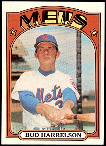 1972 Topps 53 Bud Harrelson New York Mets (Baseball Kártya) NM/MT+ Mets