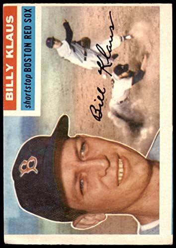 1956 Topps 217 Billy Klaus Boston Red Sox (Baseball Kártya) JÓ Red Sox