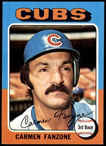 1975 Topps 363 Carmen Fanzone Chicago Cubs (Baseball Kártya) VG/EX+ Cubs