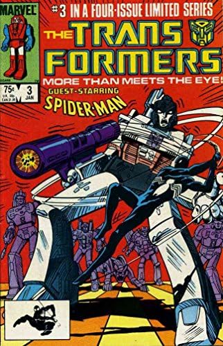 Transformers, A 3 GD ; Marvel képregény | 1. a nyomtatás Spider-Man