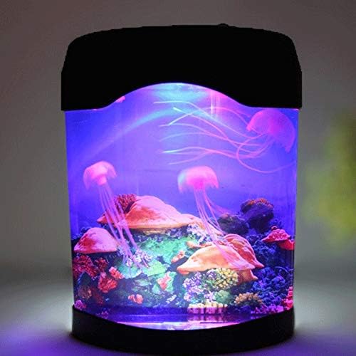 WSSBK Akvárium Éjszakai Fény Lámpa LED Mesterséges Úszás Hangulat Lámpa Otthoni Asztal Dekoráció