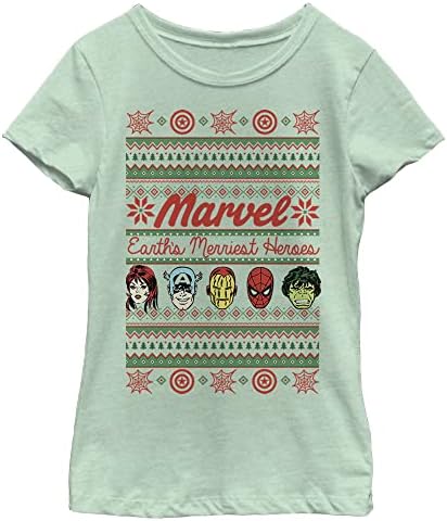Marvel Karácsonyi Csoportkép A Ronda Pulóver Girls T-Shirt