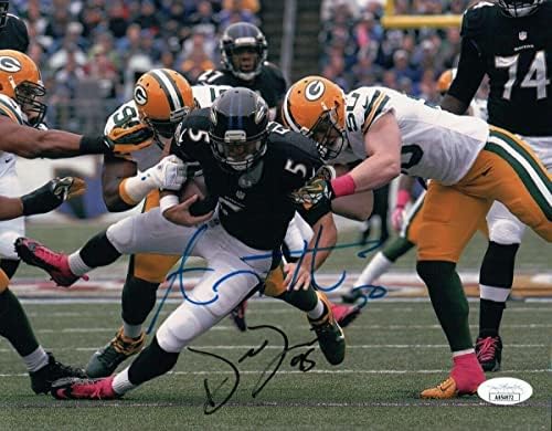 A. J. Sólyom Datone Jones Aláírt Dedikált 8X10 Fotó Packers SZÖVETSÉG AB54972 - Dedikált NFL-Fotók