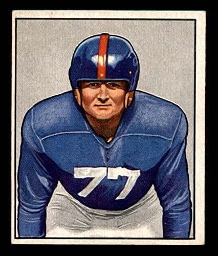 1950 Bowman 140 Jim Fehér New York Giants-FB (Foci Kártya) EX Óriások-FB Notre Dame