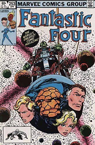 Fantasztikus Négyes (Vol. 1) 253 VF ; Marvel képregény | John Byrne