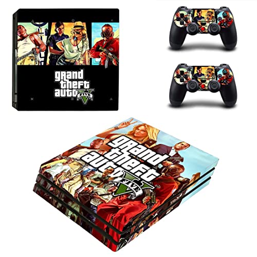 A PS4 SLIM - Játék Grand GTA-Lopás, Valamint Automatikus PS4 vagy PS5 Bőr Matrica PlayStation 4 vagy 5 Konzol, Illetve