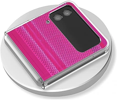 Bcov Galaxy Z Flip 4 5G az Esetben, Meleg, Rózsaszín Díszítéssel Anti-Semmiből Szilárd, Kemény ügy Védő Shookproof Telefon