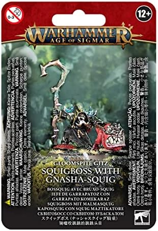 Warhammer Kor Sigmar - Gloomspite Gitz: Squigboss a Gnasa-Squig
