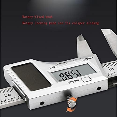 XBWEI Napenergia Vernier Digitális Tolómérő 150mm 6 - Os Szénszálas Kompozit Digitális Tolómérő Mini Callipers Játék