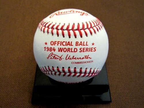 Darrell Evans 41 1984 Wsc Detroit Tigers Aláírt Auto 1984 Ws Baseball Szövetség Menta - Dedikált Baseball