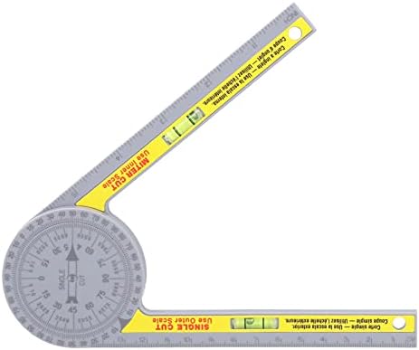 Szögmérés Kereső Műszer ABS Süveg Láttam Szögmérő 360 Fokos Vágás Útmutató Eszköz