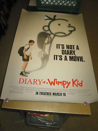 A DIARY OF A WIMPY KID/EREDETI USA-BAN EGY LAPRA FILM POSZTER (CHLOE GRACE MORETZ)