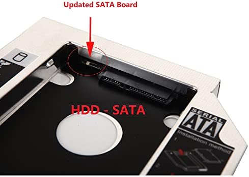 DY-tech Új SATA 2 Merevlemez HD HDD SSD Caddy Keret Tálca a Lenovo ThinkPad Edge E50 E520 E535 E545