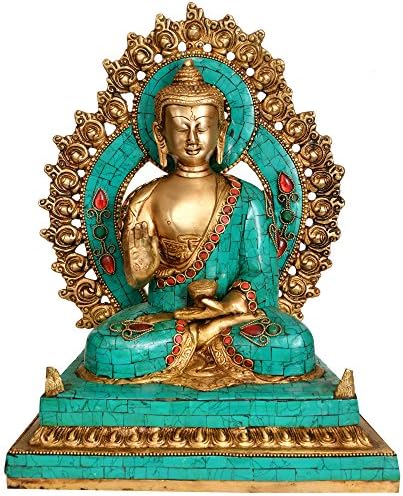 Egzotikus India Buddha Prédikál A Dharma - Tibeti Buddhista, Többszínű
