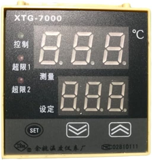XTG-741W Yuyao Hőmérséklet Eszköz Gyári XTG-74WW Intelligens termosztát XTG-7000 0-300 ° PT100 300 K 600 - (Szín: XTG-74wW