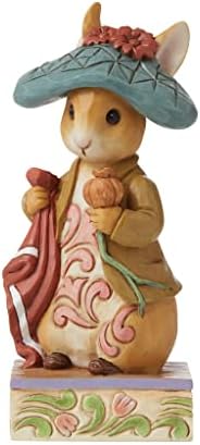 Enesco Beatrix Potter által Jim Shore Peter Rabbit Benjamin Nyuszi Figura, 5.75 Inch, Többszínű
