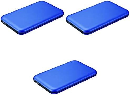 SOLUSTRE M Meghajtó 3pcs Külső USB Információ Mobil Nehéz Biztonságos Otthon Hüvelykes Merevlemez-Kék Tároló HDD Tb